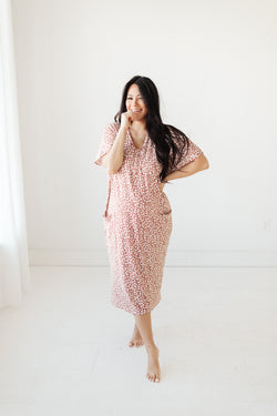 dress & dwell + SLUMBER Cocoon Kaftan Womens OS Multi Floral Paisley Stretch Boho Dwell & Slumber Dwell