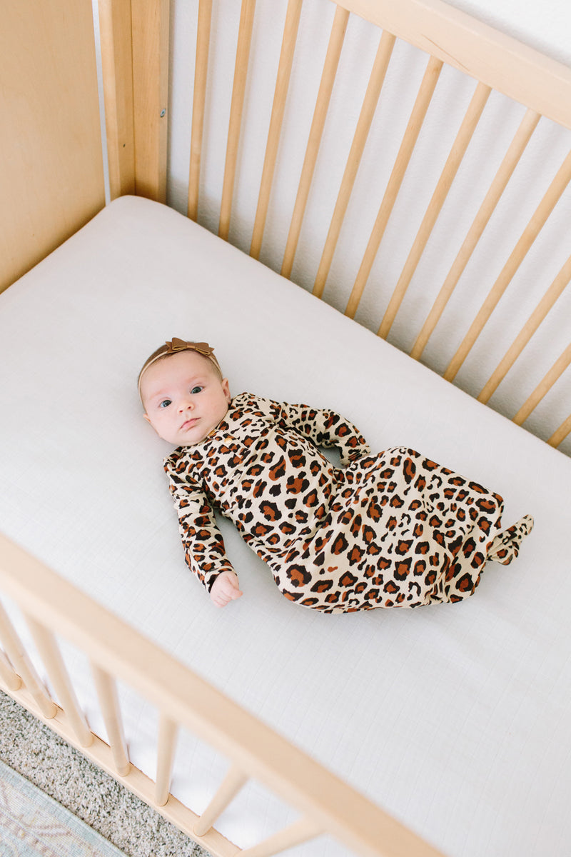 Leo | BABY - Dwell and Slumber house dress gold snaps