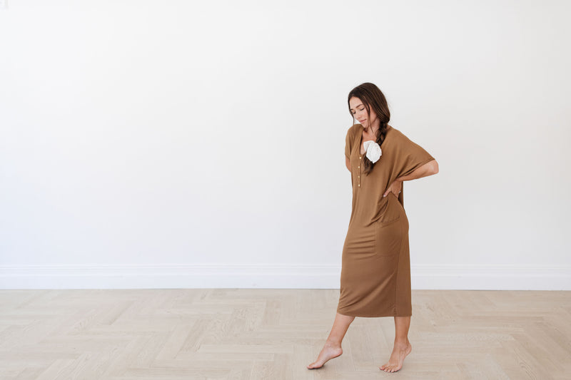 Camel | COCOON XL/XXL | Dwell + Slumber | Modern House Dress | Women's Casual Dress Camel | COCOON XL/XXL | Dwell + Slumber | Modern House Dress | Women's Casual Dress