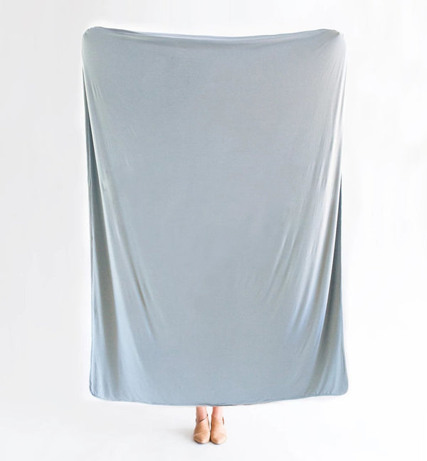 Chambray | LARGE BLANKET - Dwell and Slumber house dress gold snaps