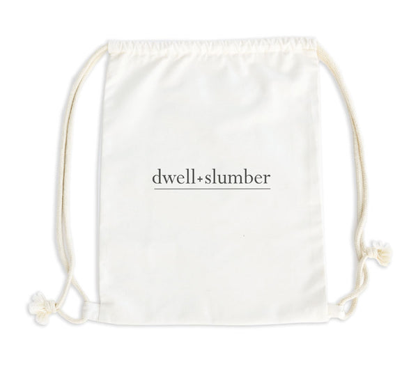 | Natural Drawstring Backpack | - Dwell and Slumber house dress gold snaps